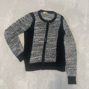 Olive & Oak Black and tweed Sweater Size M